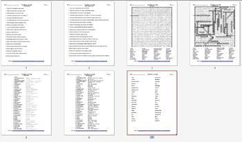 worksheet english jumble word Wordsearch Blue COMPLETE Worksheet Planet Video II Series