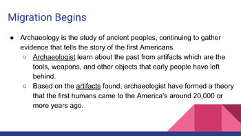 Preview of COMPLETE CURRICULUM!!! American History: The First Americans (Chapter 1)