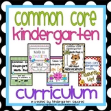COMPLETE Common Core Kindergarten Math Curriculum!