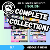 COMPLETE English Language Arts Collection - ALL Bundles included!