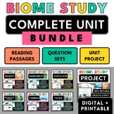 COMPLETE Land Biome Unit Bundle  |  Earth's Ecosystems and