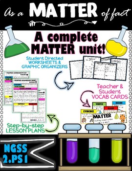 Preview of 2nd Grade STEM- NGSS- COMPLETE Matter and Its Interactions Science Unit! (2-PS1)