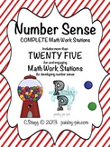 MATH STATIONS: Number Sense- 25+ Stations, Differentiated
