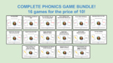 COMPLETE PHONICS GAME BUNDLE! 16 Games for the Price of 10!