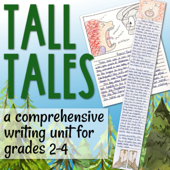 Preview of COMPLETE Tall Tale Writing Unit!