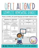 COMPLETE UFLI Aligned Homework BUNDLE: Lessons 1-128 - Par