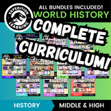 COMPLETE World History Curriculum (FULL YEAR) - ALL Bundle