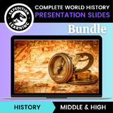 COMPLETE World History Presentation Slides (Notes) BUNDLE