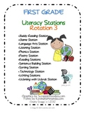 1st Grade LITERACY STATIONS: Rotation 3 of 5