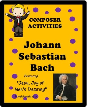 Preview of COMPOSER ACTIVITIES Johann Sebastian Bach