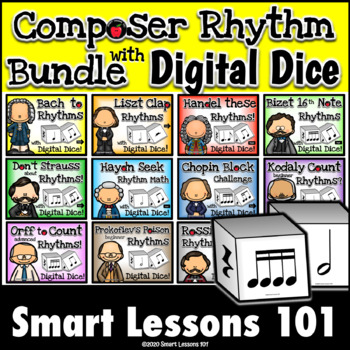 Preview of COMPOSER RHYTHM BUNDLE with Digital Dice | Music Games | Music Rhythm Games