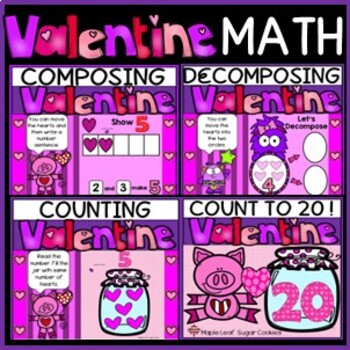 Preview of COMPOSING & DECOMPOSING NUMBERS MINI-UNIT!!! * Number Bonds * Counting