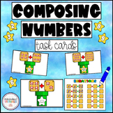 COMPOSING NUMBERS to 20 Task Cards - ADDITION Task Cards S