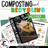 COMPOSTING & RECYCLING Worksheets/Google Classroom/Distanc