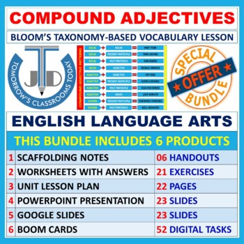 Preview of COMPOUND ADJECTIVES - BUNDLE
