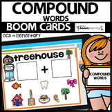COMPOUND WORDS | BOOM CARDS Distance Learning | Digital Ta