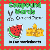 COMPOUND WORDS Cut & Paste Worksheet Activities