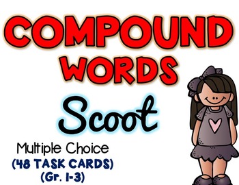 Preview of Compound Words Task Cards