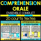 COMPRÉHENSION ORALE - French Listening Comprehension Activ