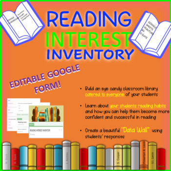 Preview of COMPREHENSIVE CULTURALLY RESPONSIVE READING INTEREST INVENTORY