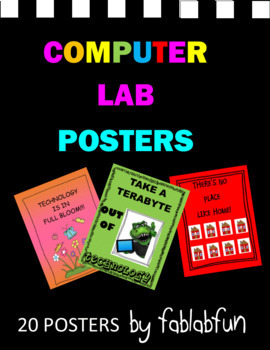 Preview of COMPUTER LAB POSTERS