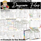 CONFERENCE PACKET FOR CHILD CARE DAYCARE ALL-IN-ONE BUNDLE
