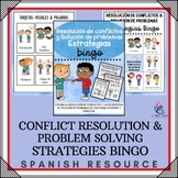 CONFLICT RESOLUTION & PROBLEM SOLVING - BINGO - SPANISH VERSION