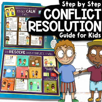 Preview of CONFLICT RESOLUTION TOOL: Help Kids Solve Problems & Find Solutions On Their Own