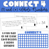 CONNECT FOUR GAME | Multiplying and Dividing Whole Numbers