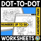 CONNECT THE DOT TO DOT MAY ART & MATH COLORING PAGE NUMBER