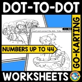 CONNECT THE DOT TO DOT MAY MATH COLORING PAGES NUMBER ACTI