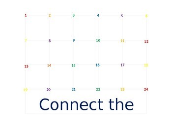 Preview of CONNECT THE DOTS