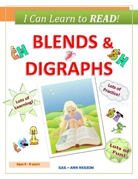 Preview of CONSONANT BLENDS & DIGRAPHS WORKBOOK