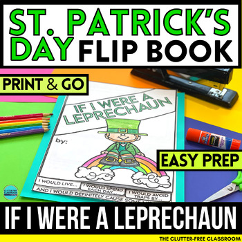 Preview of ST PATRICKS DAY Bulletin Board If I Were a LEPRECHAUN Writing Craft Activity