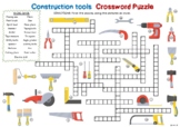 CONSTRUCTION TOOLS THEME Crossword Puzzle