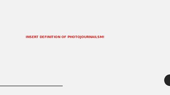 contemporary photography definition