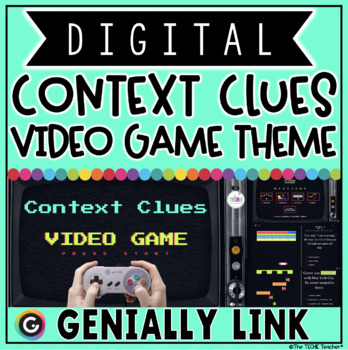 Preview of CONTEXT CLUES DIGITAL GAME for 2ND & 3RD