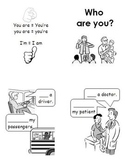 CONTRACTIONS BOOKLETS I'm, You're, We're, They're (Set of 3)