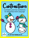 CONTRACTIONS - Printable grammar worksheets
