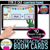 CONTRACTIONS - SORT IT OUT | Boom Cards™ - Distance Learning