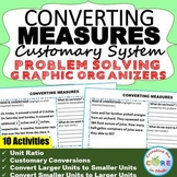 CONVERT CUSTOMARY UNITS OF MEASURE Word Problems with Grap