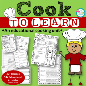 Preview of Life Skills - COOKING IN THE CLASSROOM RECIPES {An Educational Cooking Unit}