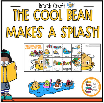 Preview of COOL BEAN MAKES A SPLASH BOOK CRAFT