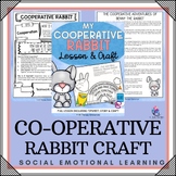 COOPERATIVE RABBIT CRAFT - Cut & Paste School Counseling A