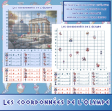 COORDONNÉES DE L’OLYMPE - Plan cartésien 1e quadrant
