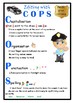 COPS Editing Chart, Checklist, Tickets and Certificates. | TpT