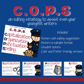 Preview of COPS Editing Poster