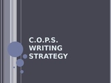 C.O.P.S Writing Strategy