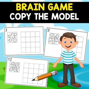 Preview of COPY THE MODEL | Handwriting Activity