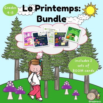 Preview of CORE FRENCH: Le Printemps BUNDLE